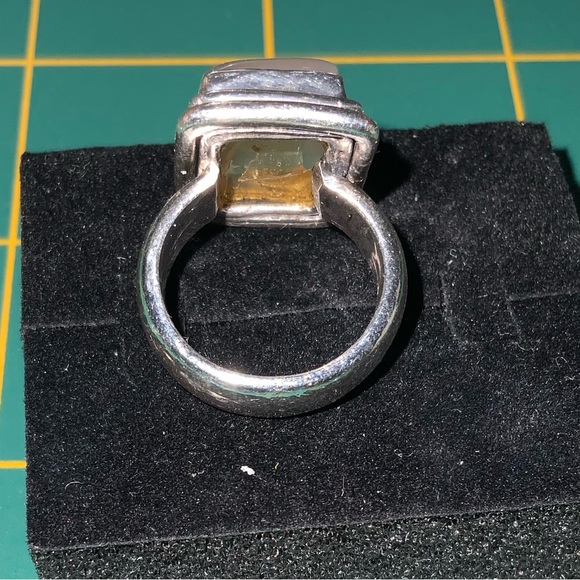 Sterling Silver Moonstone Ring - Picture 4 of 14